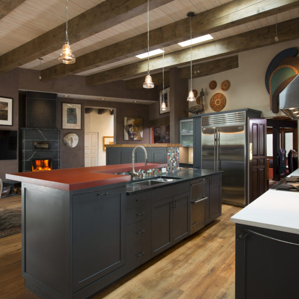 HVL Interiors santa fe kitchen design